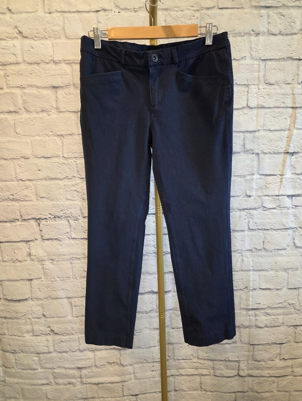 Banana Republic Navy Blue Crop Pants - Size 4